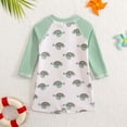 thumbnail image 7 of Shadoumai Girls One Piece Swimsuit Size 8 Gingham Ruffle Girls Swimwear Tankini Quick Drying Tropical Print Bathing Suits for Girls Modest Swimwear with Cover Up Cutout Adjustable Straps, 7 of 7