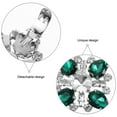 thumbnail image 3 of Women's Rhinestone Shoe Charm Clips, Sparkling Decorative Accessories for Bridal, Wedding, Pumps, Heels and Special Occasions, 3 of 7