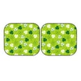 thumbnail image 7 of Haiem St Patrick's Day7 Car Windshield Sun Shade (2 Pieces) Foldable Windshield Sun Shade Car Accessories for Truck SUV Pickup-Large, 7 of 7