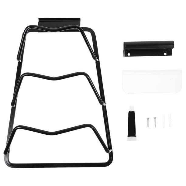 Organizador de tapas de ollas, estante de pared para tapas de ollas, soporte de tapas de ollas de varios niveles, estante para tablas de cortar