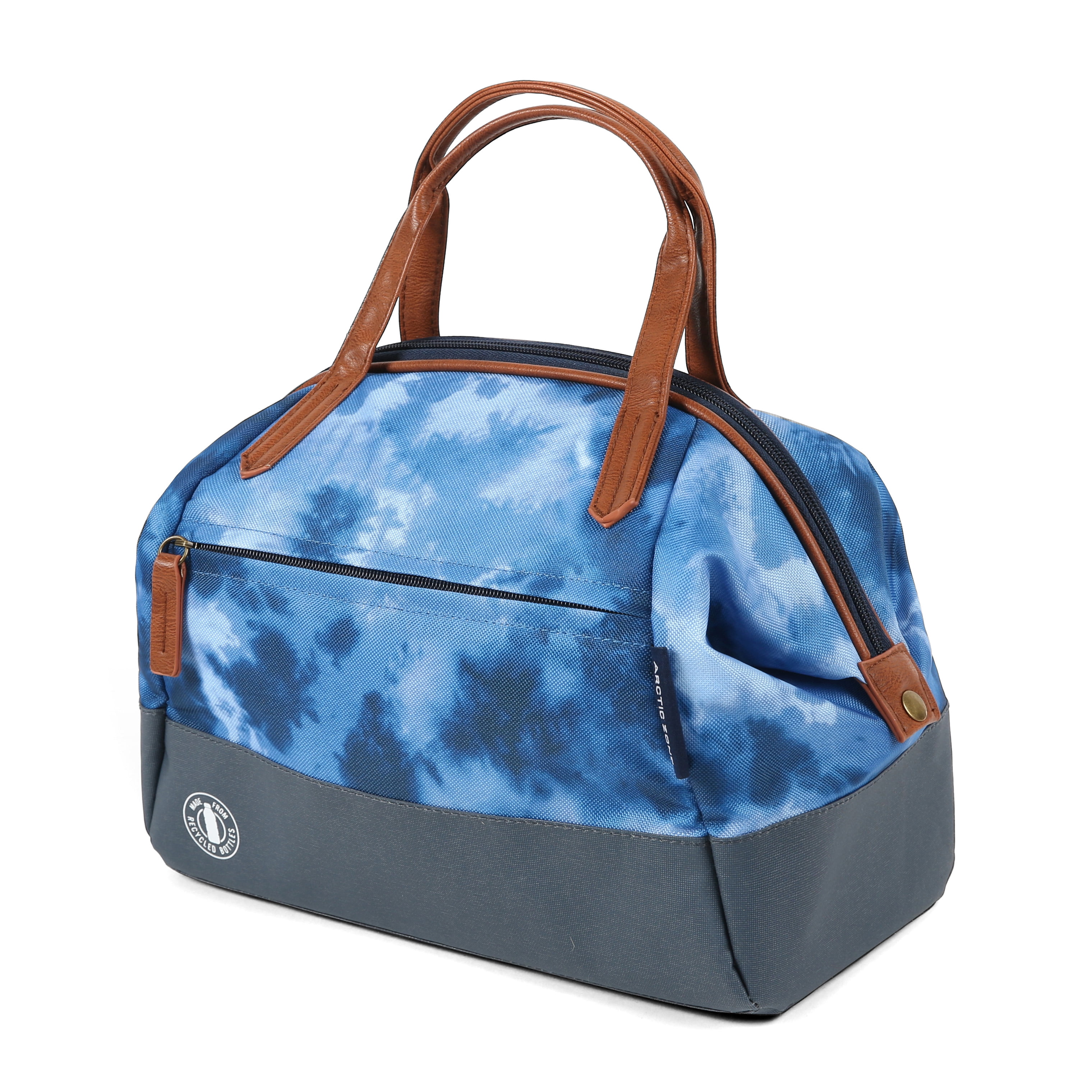 Arctic Zone Eco Lunch Tote, Lunch Bag For Women, Blue Tie Dye