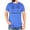 Heather Blue Shirt, variant on I've Got Your Back Shirt for Men Funny Stick Figure Graphic Tee for Adults Dark Gray Heather Shirt Adult Large