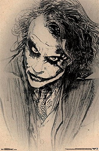 Some Heath Ledger Joker sketches preliminaries for Inktober  heathledgerjoker heathledger thejoker thedarkknight batman  Instagram