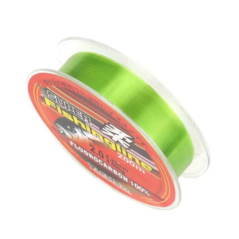 AVAIL 200M Green Monofilament Abrasion Resistant Extra Thin Fishing
