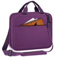 thumbnail image 1 of Funda para Biblia FINPAC, extra grande, 30 x 25 x 8 cm, resistente al agua, color morado, 1 of 8