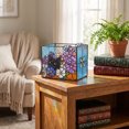 thumbnail image 6 of Stained Glass Style Acrylic Plant Pot, Flower Pot with Drainage Hole, Flower Cat Planter Pot, Cute Succulent Pot, Plant Lover Gift, 6 of 7