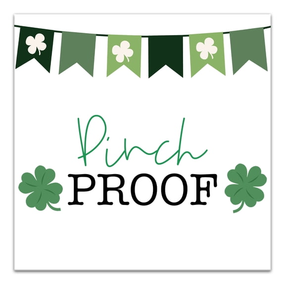 Creative Products Pinch Proof Banner 12 x 12 Canvas Wall Art