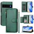 thumbnail image 3 of Funda para Google Pixel 6 Pro 5G Cartera de Mano con Cremallera y Correa Cruzada Desmontable, 3 of 5