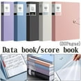 thumbnail image 4 of Matoen 80 Pages Plastic Colored File Folders, Sturdy File Folders A4 Size, Transparent Insert Folder 9"x12.2" for Test Paper, Music Score - White, 4 of 4