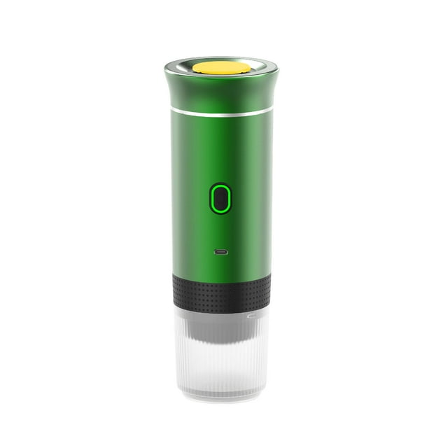 Portable Electric Espresso Machine, Travel Coffee Maker for Camping, Car Coffee Maker Self-Heating, Compatible with Ground Coffee for Hiking, Office
