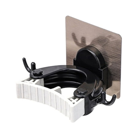 

Wall-Mounted Broom Holder: Self-Adhesive ABS Organizer for Your Garden Tools