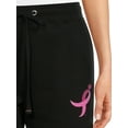 thumbnail image 4 of Susan G Komen Women's Classic Ribbon Fleece Jogger, 4 of 5