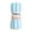 Light blue, variant on RoamHome 11.8"x23.6" Hand Towels for Bathroom & Kitchen Towels Coral Fleece Household Striped Decorative Towel Absorbent Soft Towel for Face, Dish, Kitchen & Bath Wave Edage Cut (Pink)