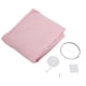 thumbnail image 1 of Mosquitera colgante redonda con forma de cúpula para cama, ideal para que bebés y niños lean y jueguen (rosa)., 1 of 8