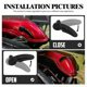 thumbnail image 3 of Universal Motorcycle Saddlebag Lid Lifter for Touring Models 2014-2022, Black/Chrome Finish, 3 of 5