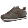 thumbnail image 6 of Munich Massana 382 Men's Lace Up Retro Inspired Trainers In Green Size 10.5, 6 of 6