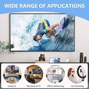 USB C to HDMI Adapter for iPhone 16 15 iPad to TV, Type C Digtial AV HDMI Adapter 4K@60Hz, HDMI Adapter for iPhone to TV for iPhone 15/16 MacBook Pro Air iPad Pro Samsung Galaxy S23/S22