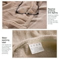thumbnail image 5 of Dalang Soft Fleece Blanket Twin Size - Luxury Bed Blankets Lightweight Plush Fuzzy Cozy Twin Blanket for Sofa, Couch, Travel, Camping,78.7x90.5In(Khaki), 5 of 8