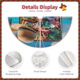 thumbnail image 3 of Sikiie Tropical Vacation Essentials Christmas Tree Skirt, Christmas Tree Decorations, Christmas Decor, Tree Mat Decoration(30-48IN)-36", 3 of 6