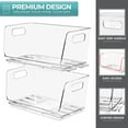 thumbnail image 4 of Sorbus Stackable Open Front Bins for Kitchen, Fridge, Pantry Storage Basket Bins - Easy to Group Good Items and Supplies, 4 of 7