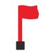 thumbnail image 2 of Bandera de buzón de repuesto Banderas rojas Decoración duradera Fácil de instalar Accesorios de buzón para correo saliente Bandera de correo Cola Bandera de buzón, 2 of 8
