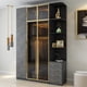 thumbnail image 3 of Dressers Wardrobes Armables Bedroom Rack Divider Open Closets Display Standing Hangers Meuble De Rangement Salon Furniture My Lux Decor Round, 3 of 11
