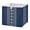 Mexican Style Patterns, variant on Fabric Storage Bins Foldable Cube For Home Organization Baskets Pattern Of Small Skiers