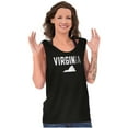 thumbnail image 3 of Virginia Funny Pun Tourist Souvenir Tank Top T Shirts Men Women Brisco Brands S, 3 of 5