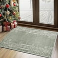 thumbnail image 6 of NICETOWN 2'x3' Area Rugs for Entryway, Machine Washable Rug Non Slip Stain Resistant Rug Low Pile Soft Foldable Carpet for Hallway Kitchen Bathroom, Sage Gree, 6 of 11