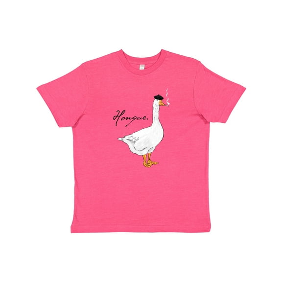 Inktastic French Goose says Honque Youth T-Shirt