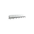 thumbnail image 3 of Meridian Furniture Nizuc White Outdoor Patio Modular Sofa, 3 of 8