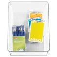 thumbnail image 5 of iDesign Linus Clear BPA-Free Plastic Fridge and Freezer Storage Organizer Bin with Handle for Kitchen, Pantry, Office, Bathroom, 8" x 11.5" x 3.5", 5 of 5