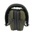 thumbnail image 2 of Foldable Electronic Earmuffs Ear Hearing Protection Noise Reduction Green, 2 of 8