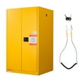 thumbnail image 1 of VEVOR 65 Gal Flammable Storage Cabinet with Adjustable Shelf for Flammable Liquids, 1 of 9