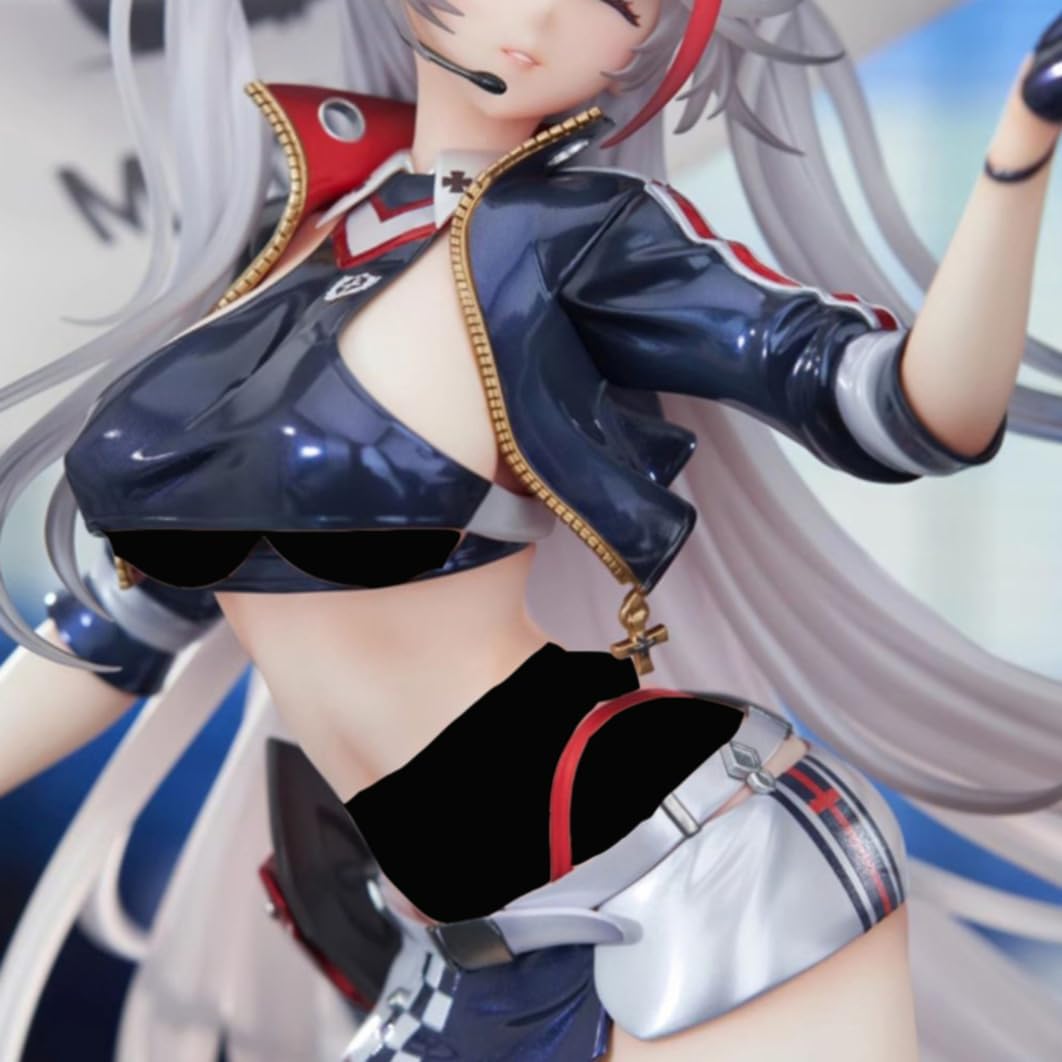 New Azur Lane Prinz Eugen (Racing Suit Ver) Character Anime Model Statue Action Figures Desktop Ornament Popular Decorations Fan Souvenirs Creative Gift Collectable