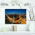 thumbnail image 1 of Impression sur Toile de Circulation Autorouteuse et Principale Bangkok - Paysage Urbain, 1 of 3