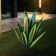 thumbnail image 5 of Rungungde 25“ Tequila Rustic Art Sculpture, DIY Metal Agave Plant Outdoor Garden Statue Decorations, Metal Tequila Hand Painted Statue Ornaments with 9 Leaves for Garden Yard Patio Decor, 5 of 7