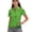 Shamrocks and Music, variant on Whosucclay Puppy Bow Pattern Design Polo Shirts, Lightweight Half Zip Quick Dry Tennis Shirts for Golf Outdoor Travel Easy Wash Size Medium