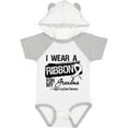 thumbnail image 3 of Inktastic Grandma Lung Cancer Ribbon Boys or Girls Baby Bodysuit, 3 of 5