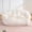 Beige, variant on Leumius Oversized Floor Sofa for Living Room Bedroom, Bean Bag Chair for Adults, Ultra Soft Fluffy Loveseat Bean Bag Sofa, Cozy Reading Chair with Filler Brown