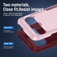 thumbnail image 2 of KOMI for Pixel 9 Case,Pixel 9 Pro Case,with Screen Protector,[Military Grade Drop Tested] Heavy-Duty Tough Rugged Shockproof Protective Case for Google Pixel 9, Pink, 2 of 5