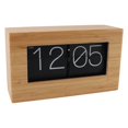 thumbnail image 1 of Relaj de automático de la página, bambú de madera tiempo ajuste de la perilla mecánica del relozj electónico del movimiento electrónico fácil de Leer para el estudio, 1 of 7