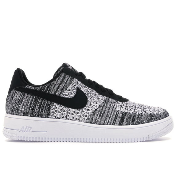 AIR FORCE 1 FLYKNIT 2 BLACK PURE PLATINUM - AV3042-001