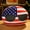 America A, variant on 11.8 Inch Country Balls Poland Ball Collectible Plush-Decorative Pendant Accessory, Desktop Ornament & Thoughtful Birthday Gift for Country Balls Enthusiasts(America A)
