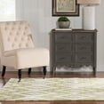 thumbnail image 2 of Trio Samu Green Area Rug 5x7 Contemporary Transitional Design, 2 of 6