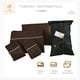 thumbnail image 2 of Juego de Sábanas Matrimonial 2800 Hilos Extra Suave Premium Textura Rayada Soft Nature, 2 of 5