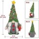 thumbnail image 5 of 2pcs Christmas Gnomes Plush Decorations, Handmade Swedish Tomte Xmas Gnomes Plush Ornaments, 5 of 5