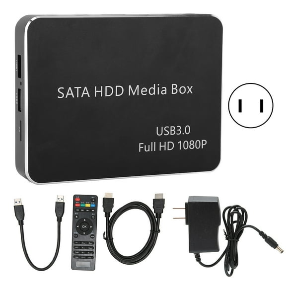 Lecteur Multimédia HD, 2,5 Pouces HD Media HD Media Box Media Player Maximisé Efficacité
