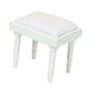 thumbnail image 5 of Silla de Muebles en Miniatura Madera Escala 1:12 Juego de Imaginación Juguete Creativo para Dormitorio Sala de Recepción Sala de Blanco Hugo Escena de casa de muñecas en miniatura, 5 of 10
