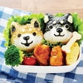 thumbnail image 3 of 5 Pcs/Ensemble Moule à Sushi Chien Mignon Nori Boule de Riz Cuisine DIY Presse Bento, 3 of 4